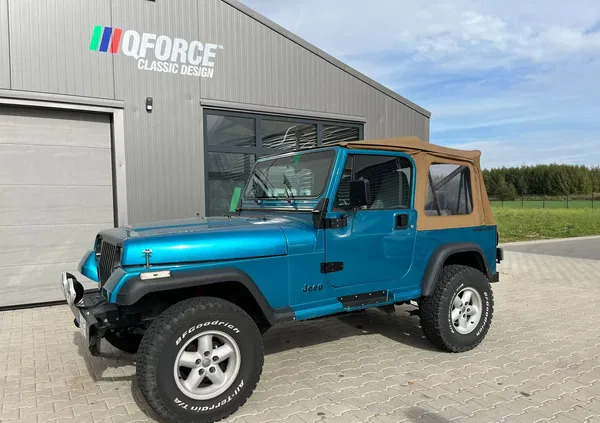 samochody osobowe Jeep Wrangler cena 64700 przebieg: 152000, rok produkcji 1992 z Swarzędz